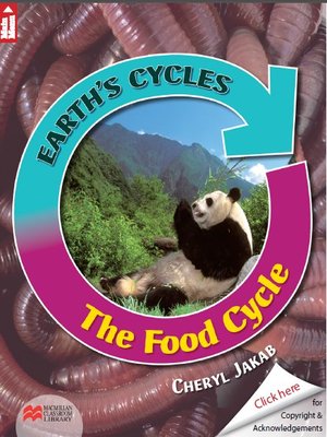 cover image of Earth's Cycles: The food cycle